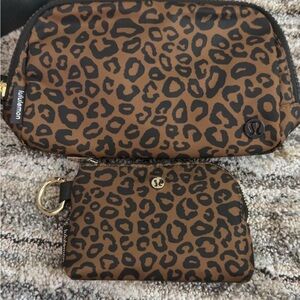 lululemon athletica Leopard Print Crossbody Bag Set